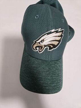 New Era Philadelphia Eagles Dark Green/White Logo Baseball Cap